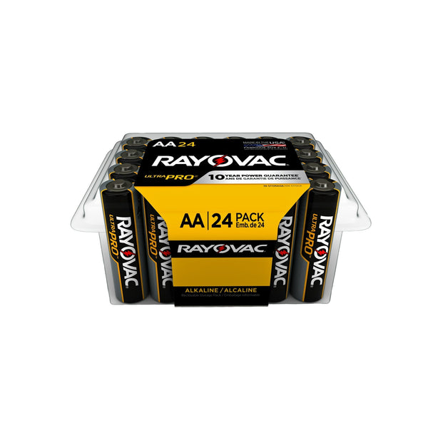 Rayovac Ultra Pro Alkaline AA Batteries, 24 Pack EasyOptionXY LLC