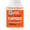 Qunol Turmeric Curcumin Capsules (120 Count) with Ultra High Absorption, 1000mg Joint Support Herbal Supplement EasyOptionXY LLC