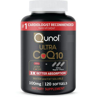 Qunol Ultra CoQ10 100 mg Softgels, 120 Ct EasyOptionXY LLC