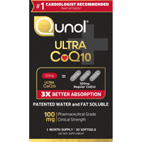 Qunol Ultra CoQ10 100 mg Softgels, 30 Ct EasyOptionXY LLC
