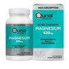 Qunol Magnesium Capsules (120 Count), High Absorption, 420mg, Extra Strength, Bone, Nerve, and Muscle Health Supplement EasyOptionXY LLC