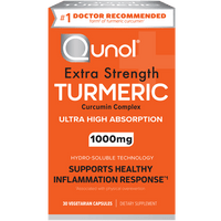Qunol Turmeric Curcumin Capsules (30 Count) with Ultra High Absorption, 1000mg Joint Support Herbal Supplement EasyOptionXY LLC