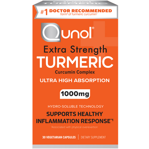 Qunol Turmeric Curcumin Capsules (30 Count) with Ultra High Absorption, 1000mg Joint Support Herbal Supplement EasyOptionXY LLC