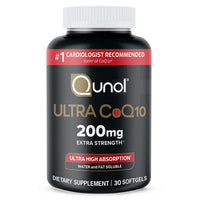 Qunol Ultra 200mg CoQ10 30ct EasyOptionXY LLC
