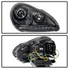 Spyder Porsche Cayenne 03-06 Projector Xenon/HID Model- DRL LED Blk PRO-YD-PCAY03-HID-DRL-BK OffRoadUSA.com