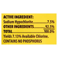 Great Value Cleaning Bleach, Lemon, 121 oz EasyOptionXY LLC