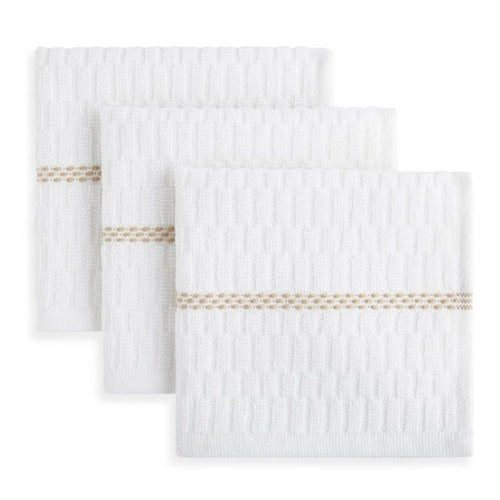 Clorox Dish Cloth, Tan, 12"W x 12"L, 3 Piece EasyOptionXY LLC