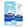 Clorox Bathroom Foamer Refillable Cleaner 1 Bottle and 1 Refill, Fresh Scent, 1.13 fl oz EasyOptionXY LLC