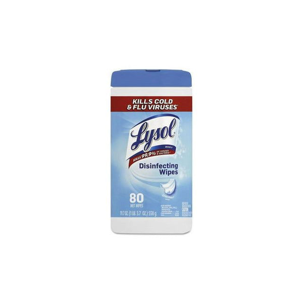 Lysol Disinfecting Wipes, Crisp Linen, 80ct EasyOptionXY LLC