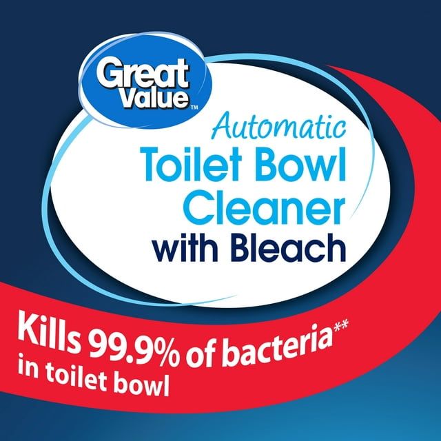 3.5oz Great Value Toilet Bowl Tablets, 4 Count EasyOptionXY LLC