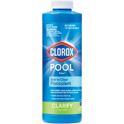 Clorox Pool&Spa Sink to Clear Flocculant for Swimming Pools, 32 oz EasyOptionXY LLC