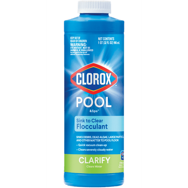 Clorox Pool&Spa Sink to Clear Flocculant for Swimming Pools, 32 oz EasyOptionXY LLC