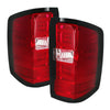 Spyder Chevy 1500 14-16 Light Bar LED Tail Lights Red Clear ALT-YD-CS14-LBLED-RC OffRoadUSA.com