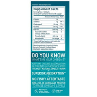Kori Krill Oil Omega-3 600mg, 120 Softgels | Superior Omega-3 Absorption vs Fish Oil | No Fishy Burps | Omega-3 Supplement for Heart, Brain, Joint, Eye, Skin & Immune Health EasyOptionXY LLC