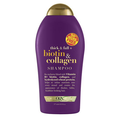 OGX Shampoo Thick & Full Biotin & Collagen, 19.5 oz EasyOptionXY LLC