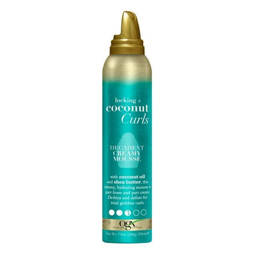 OGX Locking + Coconut Curls Enhancing Decadent Creamy Hair Styling Mousse, 7.9 oz EasyOptionXY LLC