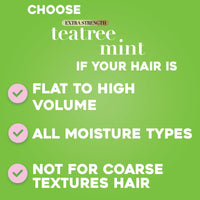 OGX Extra Strength Refreshing Scalp + Teatree Mint Nourishing Daily Shampoo, 13 fl oz EasyOptionXY LLC