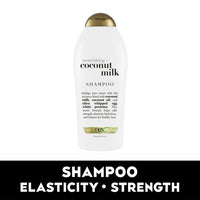 OGX Nourishing + Coconut Milk Moisturizing Daily Shampoo with Egg White Protein, 25.4 fl oz EasyOptionXY LLC