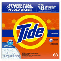 Tide Powder Laundry Detergent Original Scent; 68 Loads 95 oz EasyOptionXY LLC