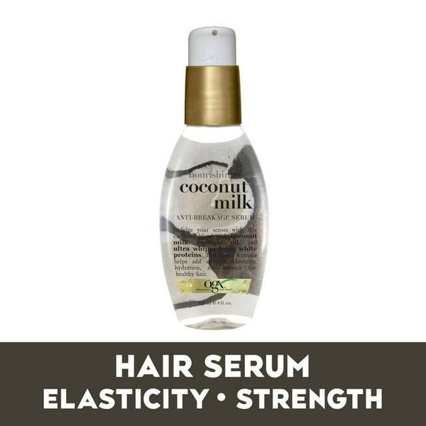 OGX Coconut Milk Moisturizing Strength & Shine, Leave-In Treatment Hair Serum, 4 fl oz EasyOptionXY LLC