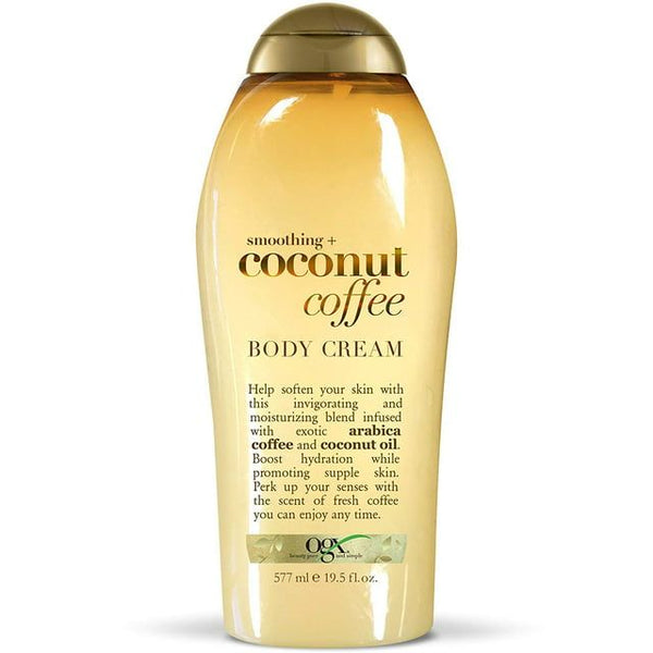 OGX Smoothing + Coconut Coffee Body Cream, 19.5 fl. oz. EasyOptionXY LLC