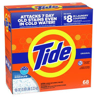 Tide Powder Laundry Detergent Original Scent; 68 Loads 95 oz EasyOptionXY LLC