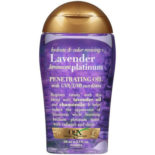 OGX Hydrate & Enhance Lavender Platinum Penetrating Oil, 3.3 Oz EasyOptionXY LLC