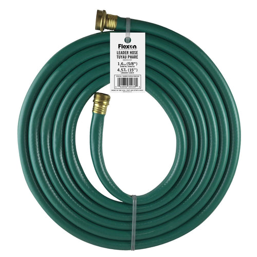 Flexon 5/8 in. D X 15 ft. L Light Duty Leader Hose EasyOptionXY LLC