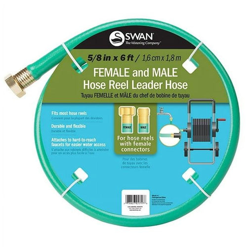 Swan Light Duty 5/8" x 6' Leader Hose EasyOptionXY LLC