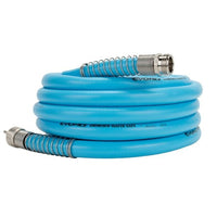 Camco EvoFlex 25-Foot Camper/RV Drinking Water Hose | Stainless Steel Strain Reliefs Ends, Blue (22594) EasyOptionXY LLC