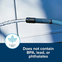 Camco TastePURE 50-Foot Premium Camper/RV Drinking Water Hose | Drinking Water Safe with No Plastic Taste | PVC, Blue (22853) EasyOptionXY LLC