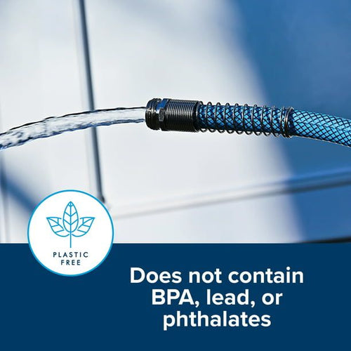 Camco TastePURE 50-Foot Premium Camper/RV Drinking Water Hose | Drinking Water Safe with No Plastic Taste | PVC, Blue (22853) EasyOptionXY LLC