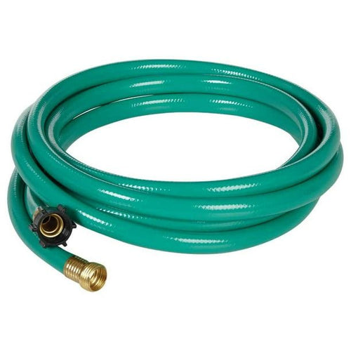 Best Garden Vinyl Leader Hose with Male and Female Couplings 5/8" x 15' Green EasyOptionXY LLC