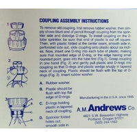 Andrews 10-12349 100' Tube Sprinkler & Soaker Hose EasyOptionXY LLC