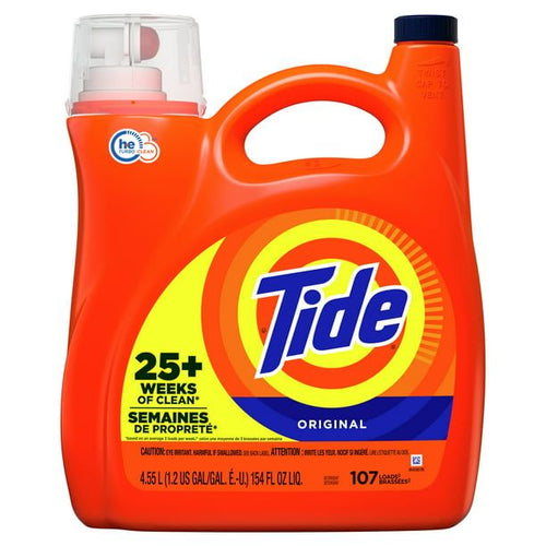 Tide Liquid Laundry Detergent Original; 107 loads 154 fl oz EasyOptionXY LLC