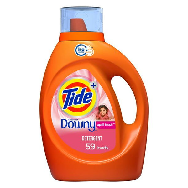 Tide Plus Downy April Fresh He Liquid Laundry Detergent; 59 Loads 92 fl oz EasyOptionXY LLC