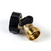 Expert Gardener Brass Material Heavy-Duty Angle Garden Hose Connector Height 2.22in. EasyOptionXY LLC