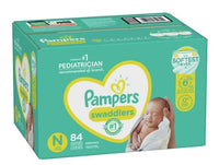 Pampers Swaddlers Diapers Size Newborn, 84 Count EasyOptionXY LLC