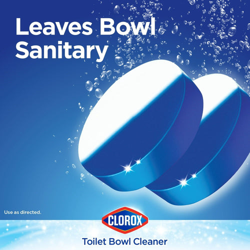 Clorox Bleach and Blue Toilet Tablets, Rain Clean, 4 Count EasyOptionXY LLC