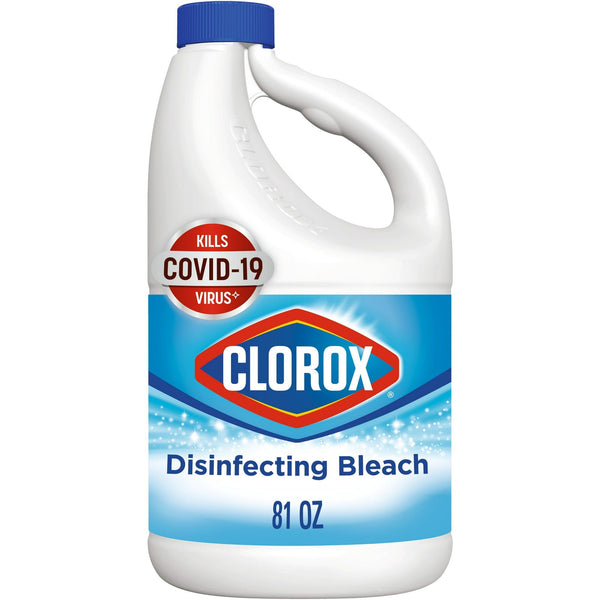 Clorox Disinfecting Liquid Bleach, Regular Scent, 81 fl oz EasyOptionXY LLC