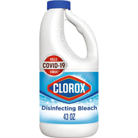Clorox Disinfecting Bleach, Regular, 43 fl oz EasyOptionXY LLC