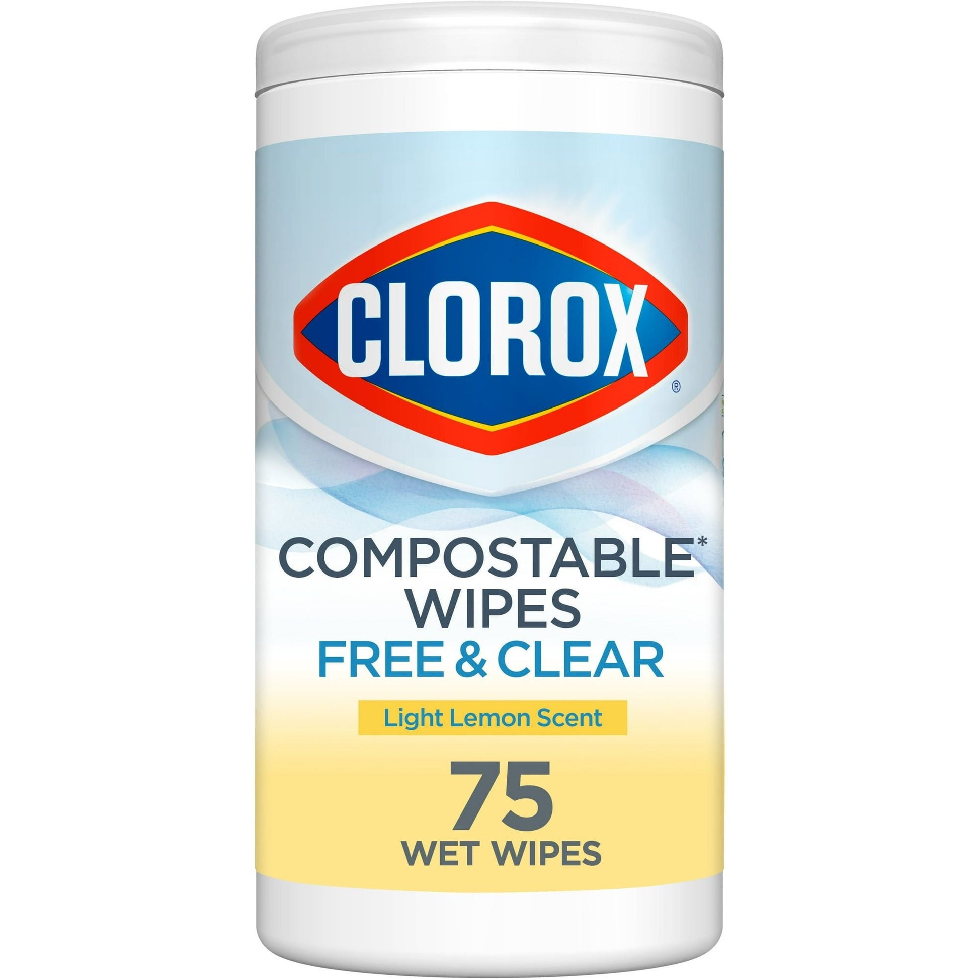 Clorox Compostable Cleaning Wipes, All Purpose Wipes, Simply Lemon, 75 Count EasyOptionXY LLC