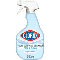 Clorox Free & Clear Multi Surface Cleaner, Spray Bottle, Fragrance Free, 32 Fluid Ounces EasyOptionXY LLC