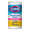 Clorox Bleach-Free Disinfecting and Cleaning Wipes, Crisp Lemon, 75 Count EasyOptionXY LLC