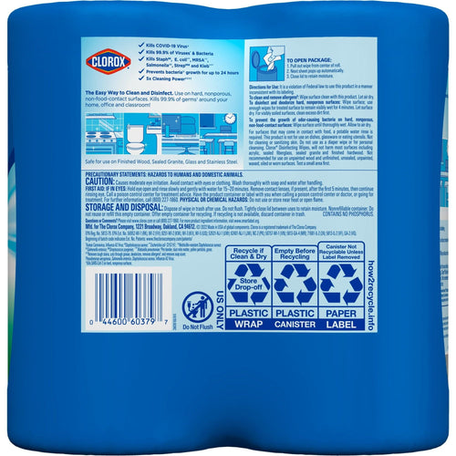 Clorox Disinfecting Wipes Value Pack, Bleach Free Cleaning Wipes, 75 Count Each, Pack of 2 EasyOptionXY LLC