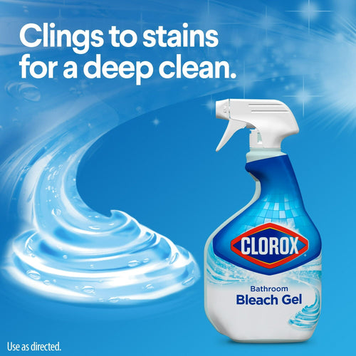 Clorox Bathroom Bleach Gel Multi-Surface Cleaner Spray, 30 oz EasyOptionXY LLC