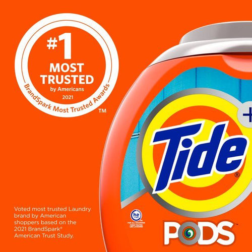 Tide PODS Liquid Laundry Detergent Soap Pacs 4-n-1 with Febreze; HE Compatible; 85 Count EasyOptionXY LLC