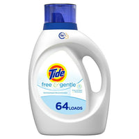 Tide Free & Gentle Liquid Laundry Detergent; 64 loads 92 fl oz EasyOptionXY LLC