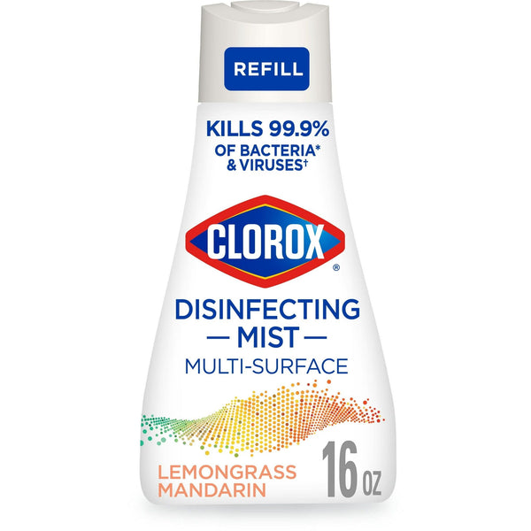Clorox Disinfectant Mist Refill, Multi-Surface Spray, Lemongrass Mandarin16 oz EasyOptionXY LLC