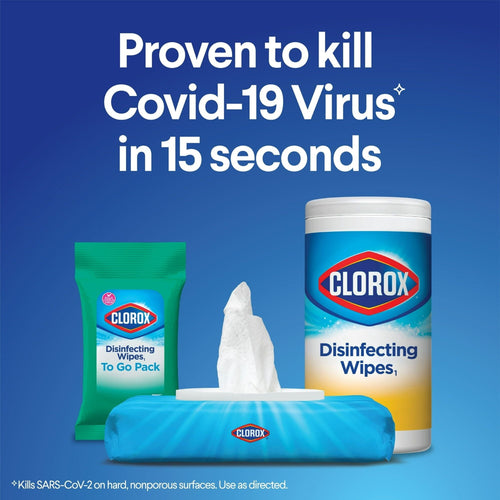 Clorox Disinfecting Wipes On The Go Bleach Free Travel Wipes Fresh Scent 9 Count EasyOptionXY LLC